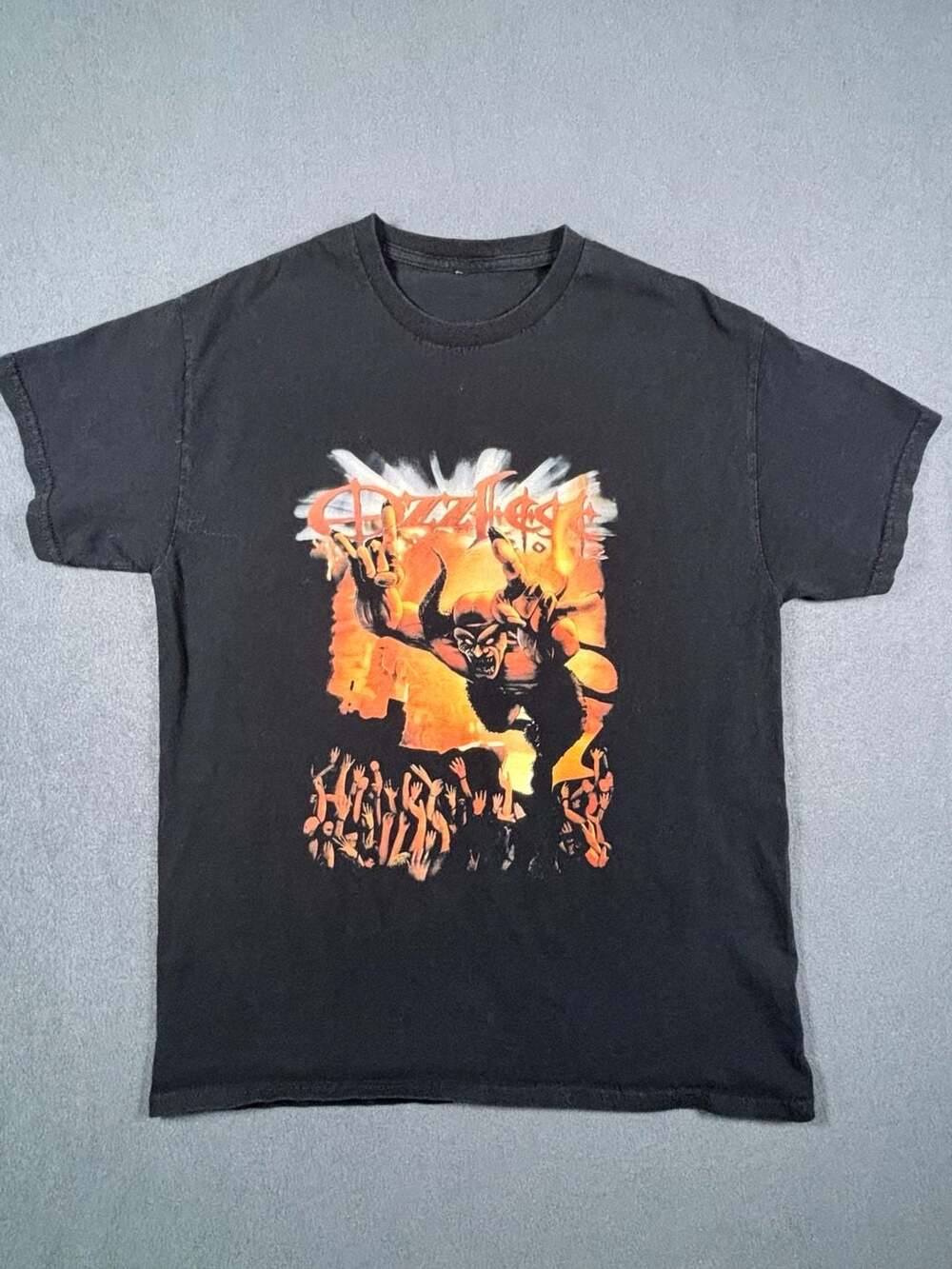 Original Authentic Ozzfest XXL Y2K Devil T Shirt 2002 Ozzy Osborne Rare TAGS